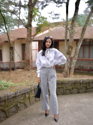 Straight fit trouser